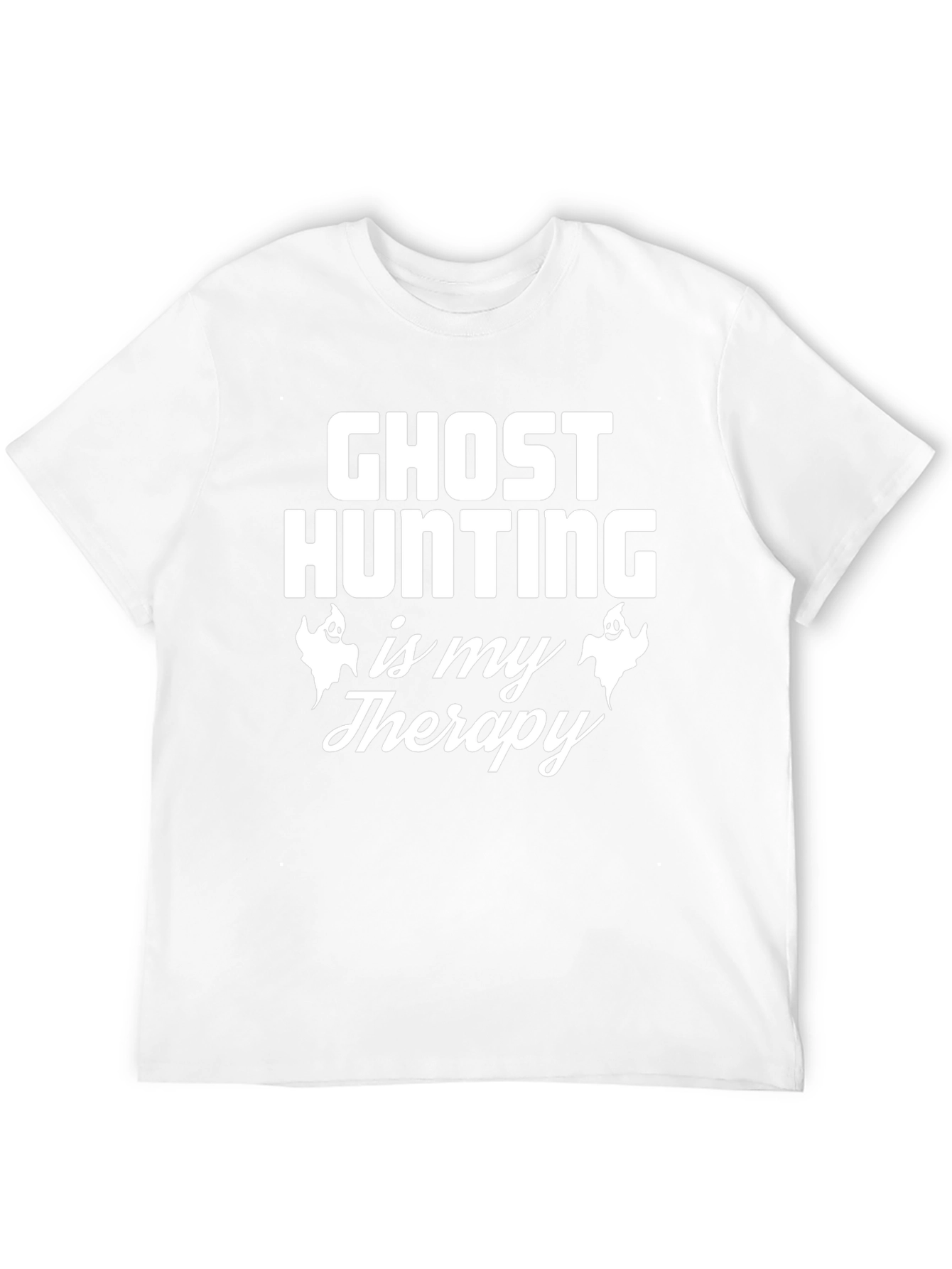 Ghost Hunting Therapy T-Shirt - Spooky Season Apparel