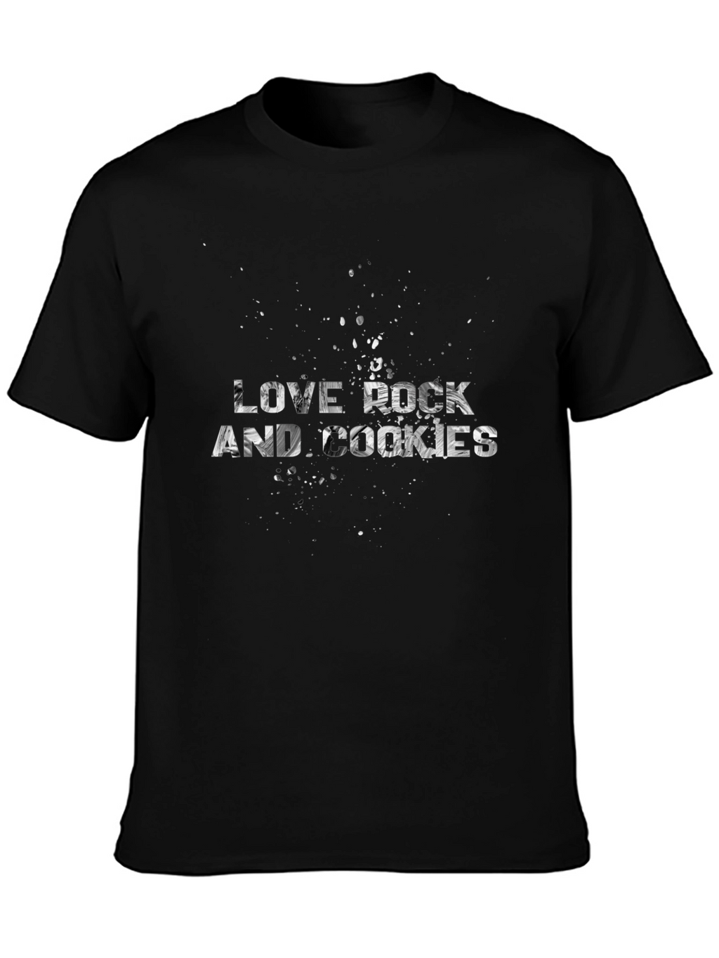 Love Rock and Cookies Graphic T-Shirt