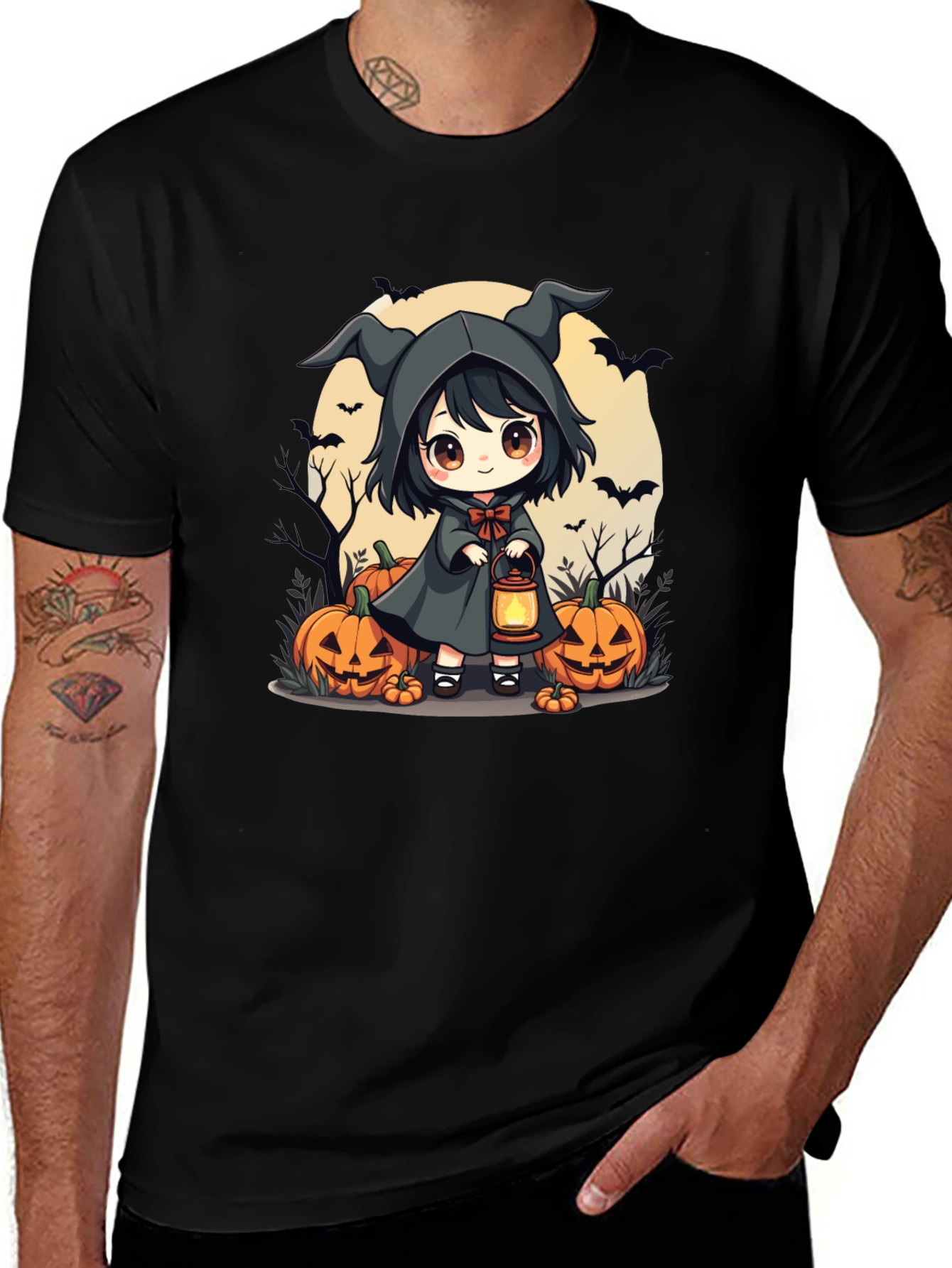 Halloween Witch Chibi T-Shirt