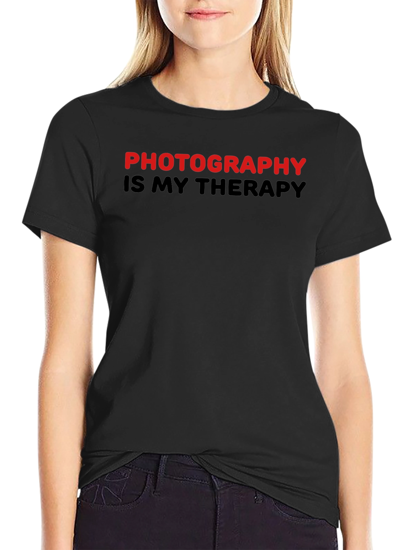 Photography Is My Therapy Tee