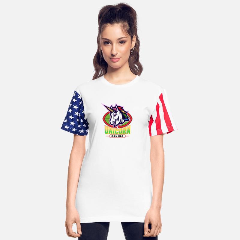 Unicorn Gaming T-shirt gamer graphic