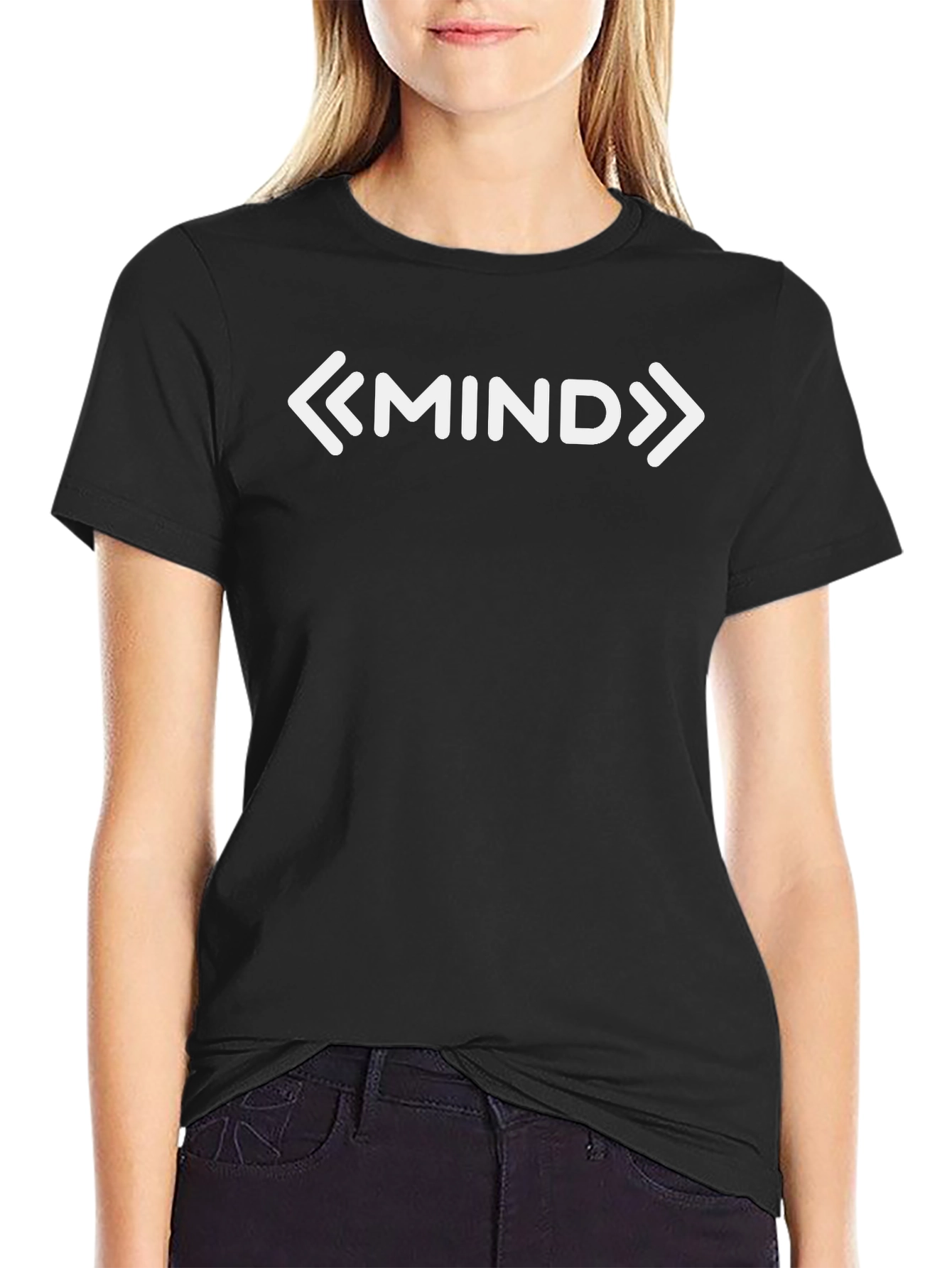 Mind Graphic T-Shirt - Black Unisex Tee