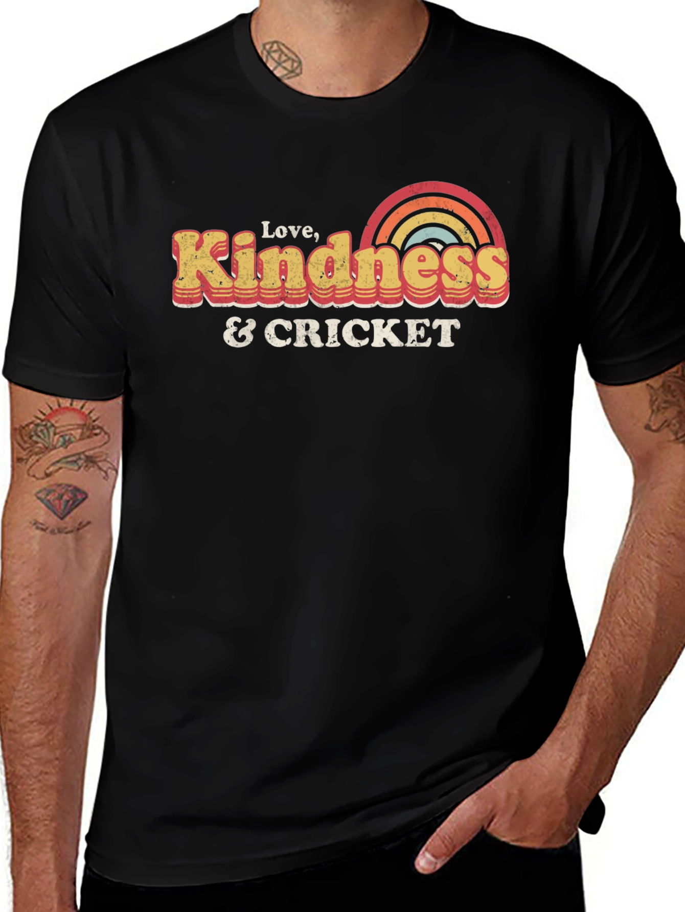 Love Kindness & Cricket Graphic Tee