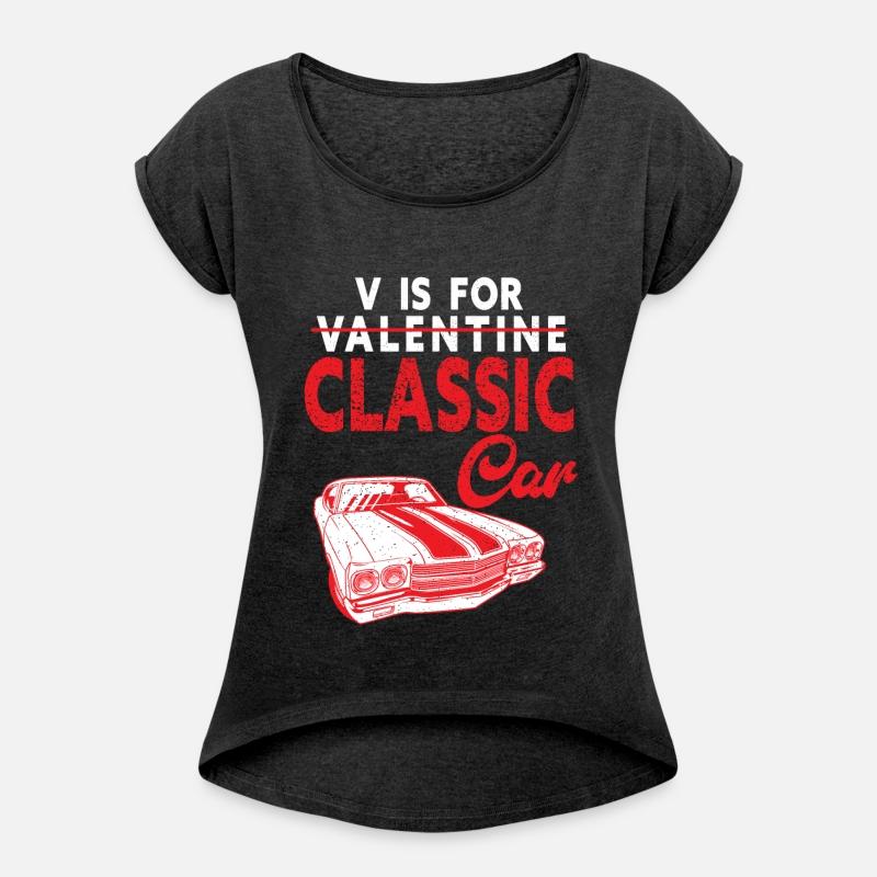 V Is For Classic Car Vintage Car Valentine's Day