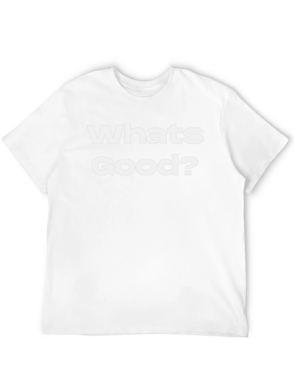 Whats Good? Black Graphic Tee