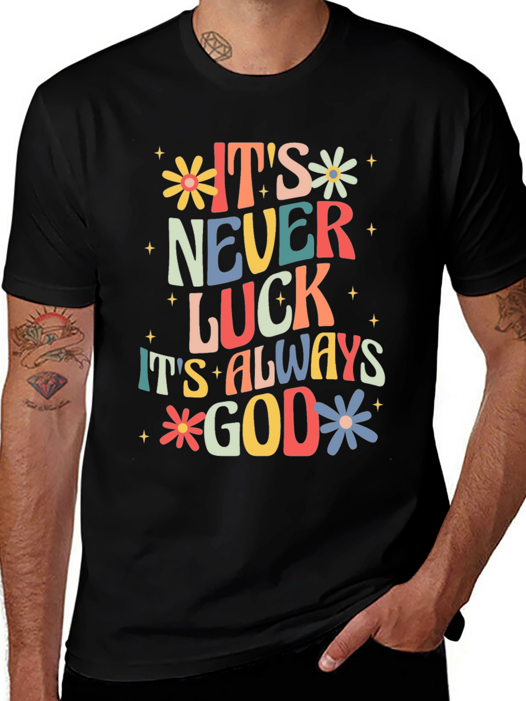 Its Always God T-Shirt - Faith Inspired Graphic Tee