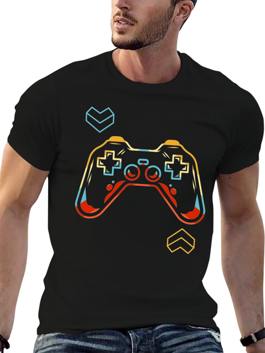 Retro Gaming T-Shirt - Cool Controller Design