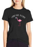 I Dont Give a Flock! Mens Graphic Tee