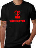 I am Vaccinated T-Shirt - Black - Unisex Fit
