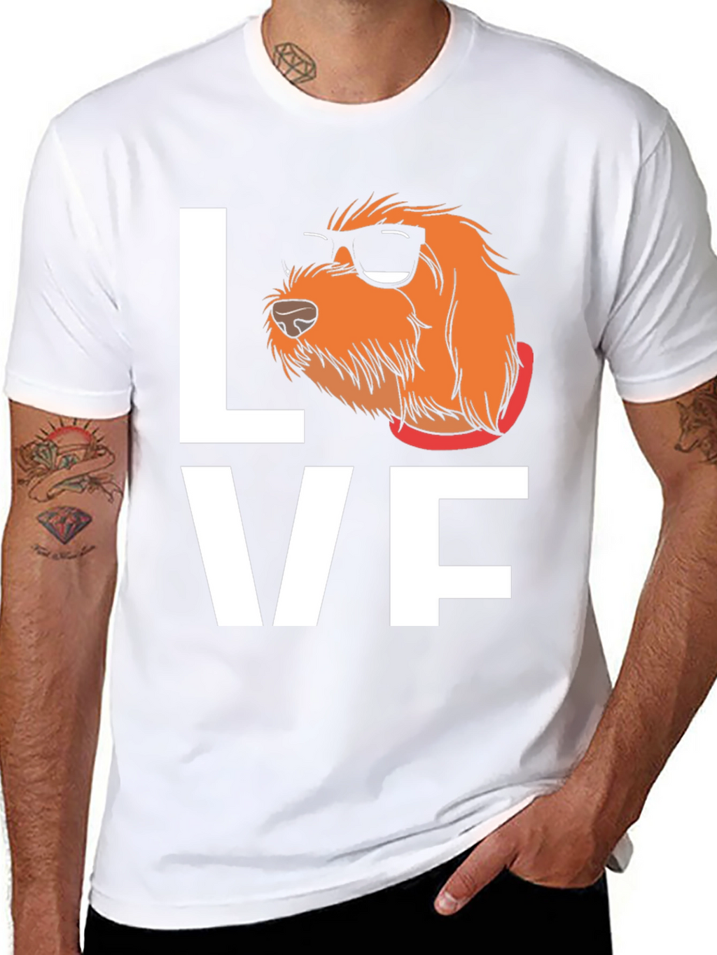 Dog Love T-Shirt - Cute Pet Tee