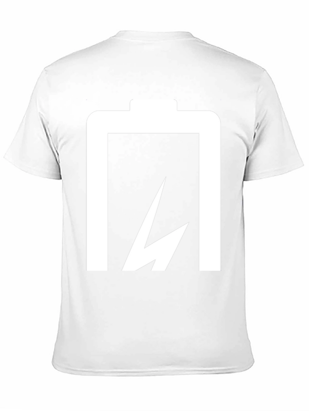 Battery Lightning Bolt Black T-Shirt