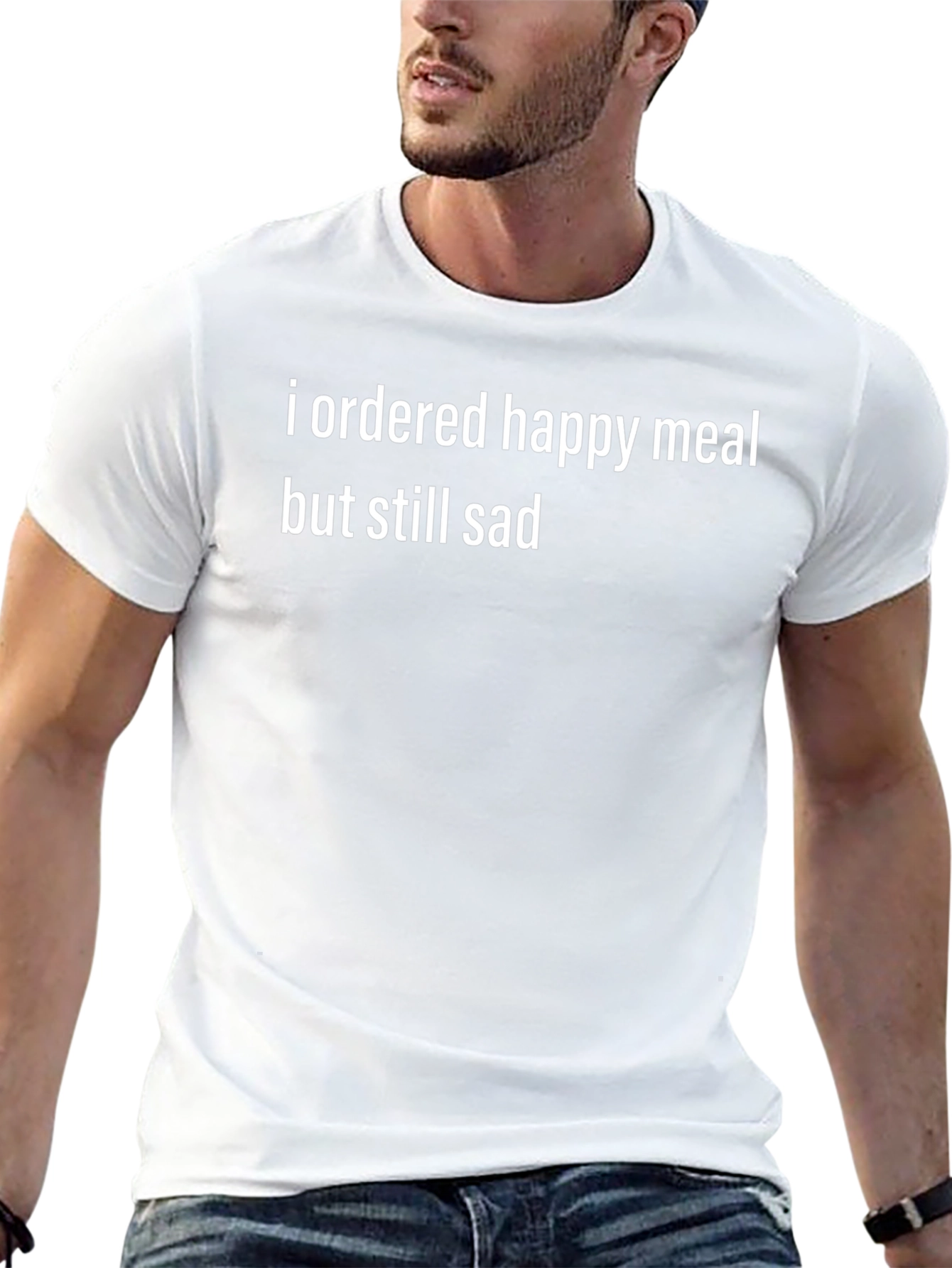 Sad Meal T-Shirt - Funny Graphic Tee