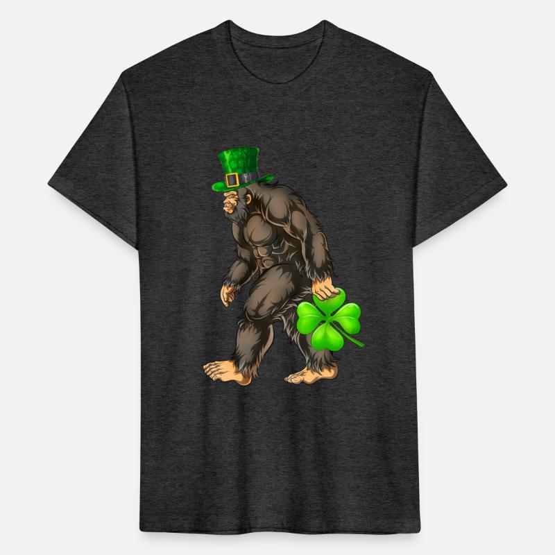 Vintage St Patricks Day Bigfoot Sasquatch Irish