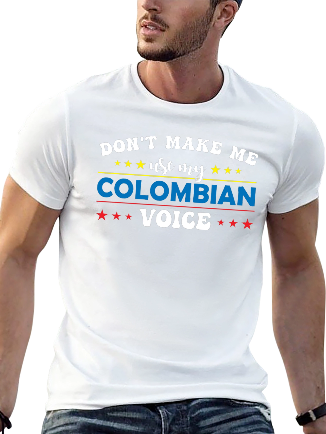 Colombian Voice T-Shirt - Funny Graphic Tee
