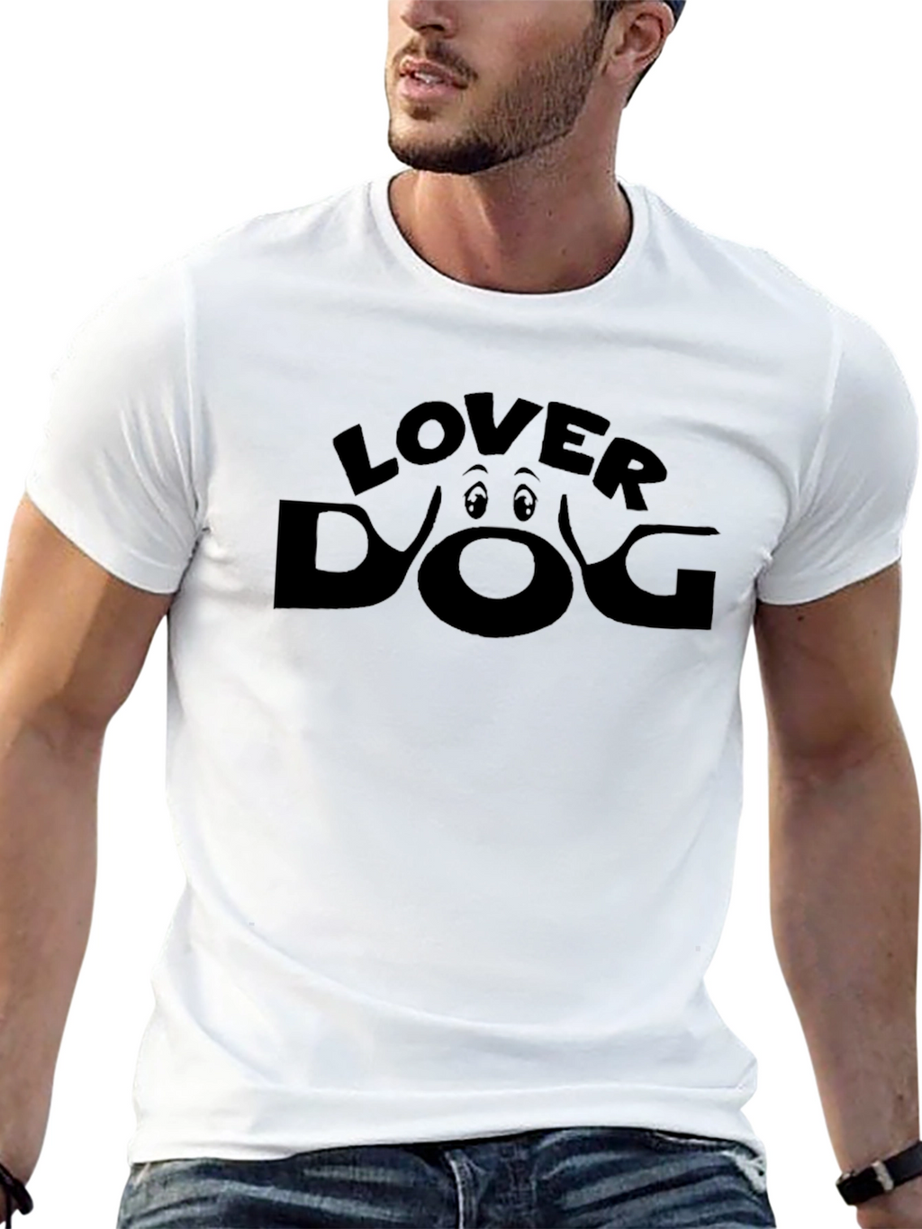 Dog Lover Graphic Tee - Classic Comfort Fit