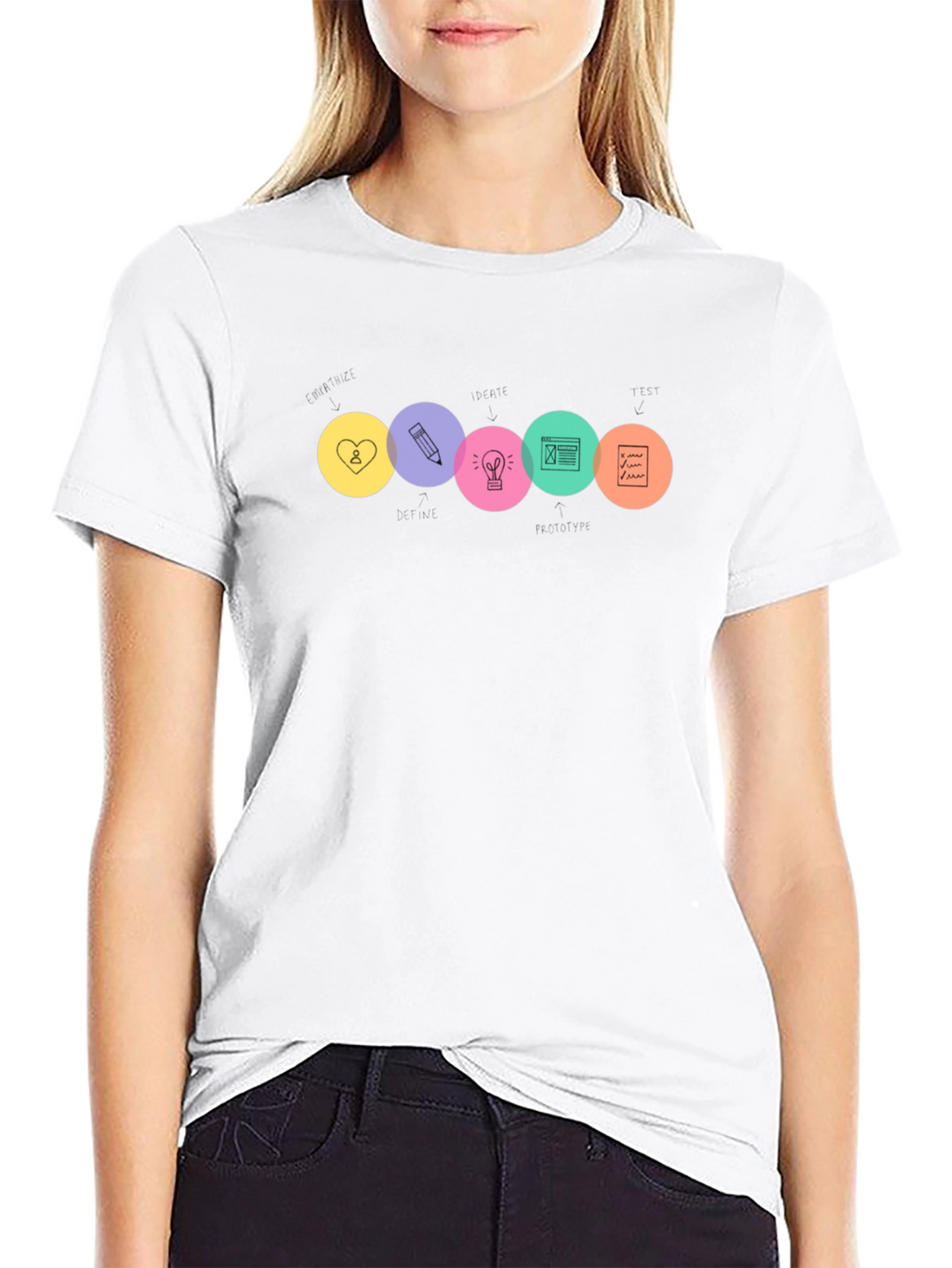 Design Thinking Black T-Shirt