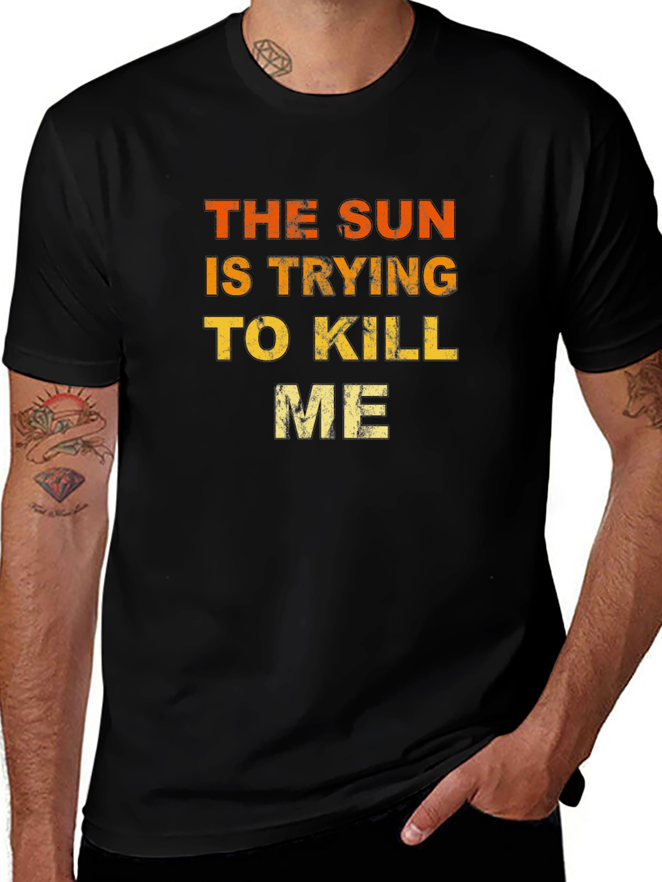 The Sun is Trying to Kill Me Graphic Tee