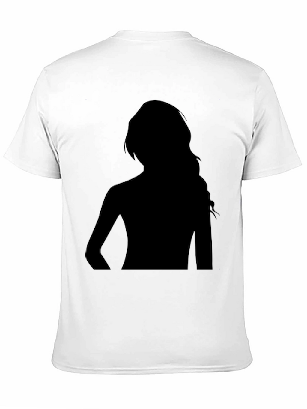 Black Silhouette Graphic Tee