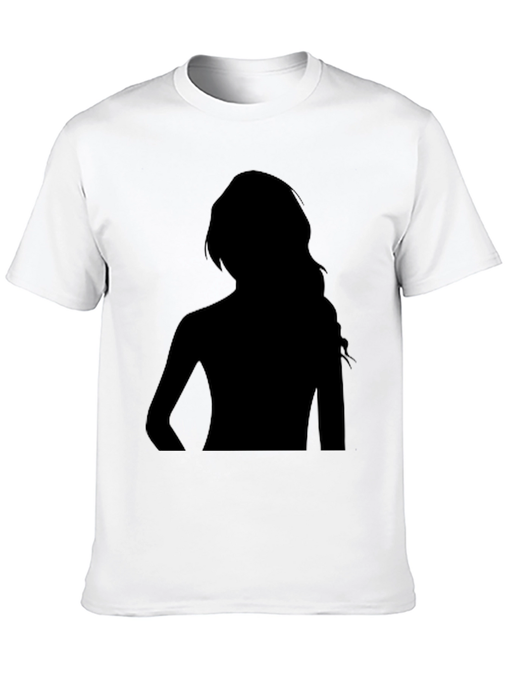 Black Silhouette Graphic Tee
