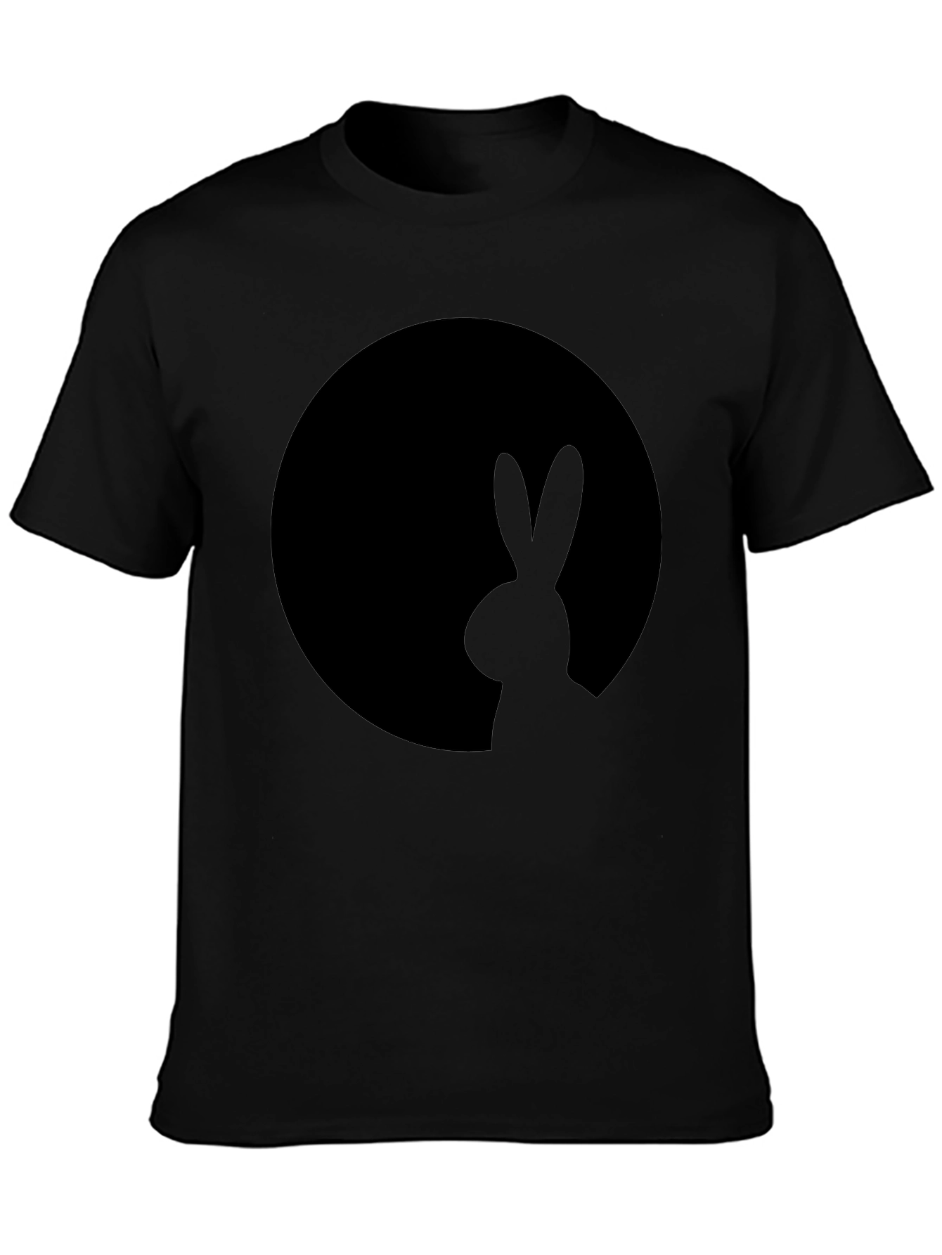 Black Rabbit Silhouette T-Shirt
