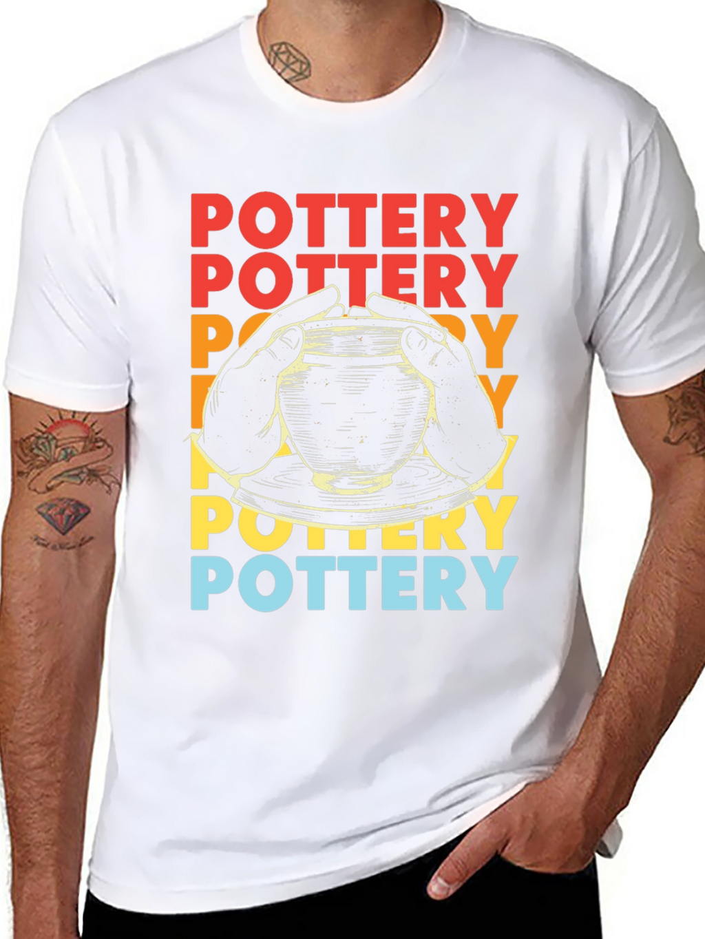 Pottery T-Shirt - Unique Design