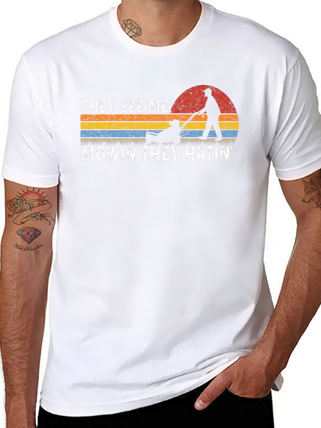 They See Me Mowin T-Shirt