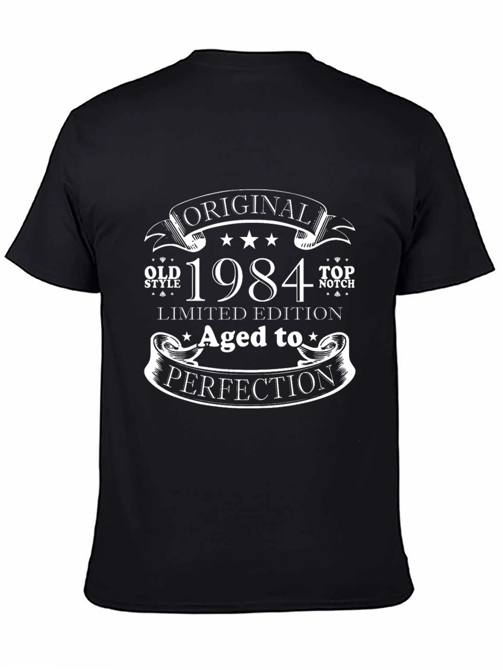 Original 1984 Aged to Perfection Black T-Shirt