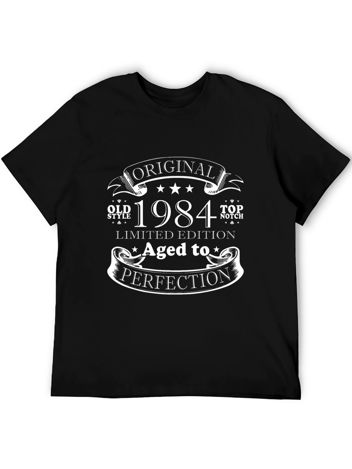 Original 1984 Aged to Perfection Black T-Shirt