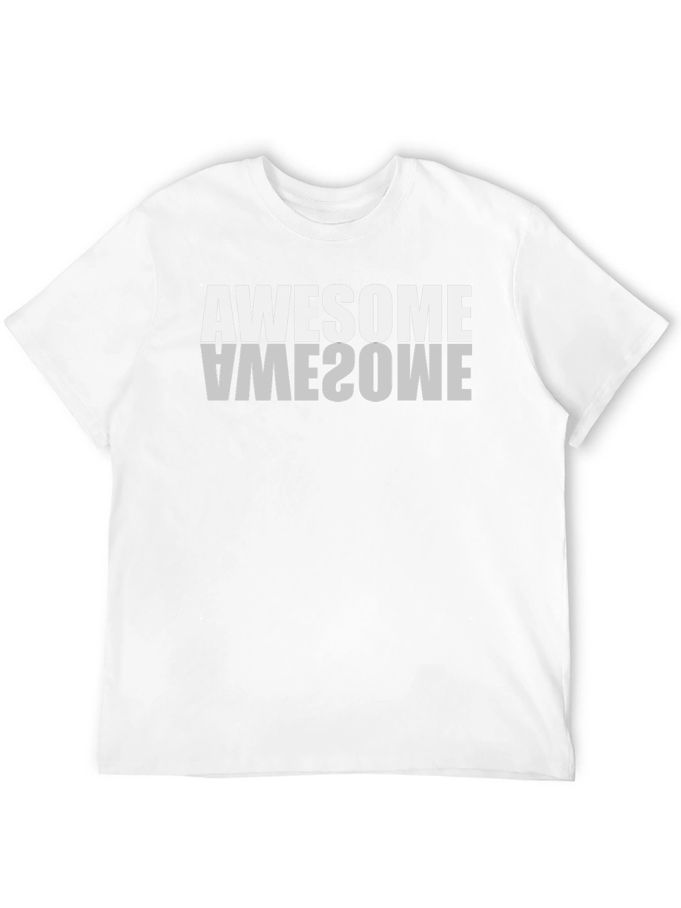 Awesome Graphic Tee - Black Cotton T-Shirt