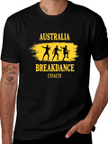 Australia Breakdance Coach Graphic T-Shirt