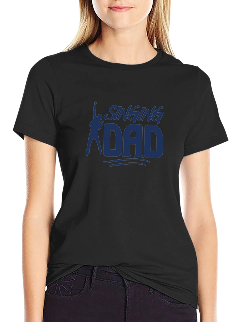 Singing Dad T-Shirt - Musician Fathers Day Gift