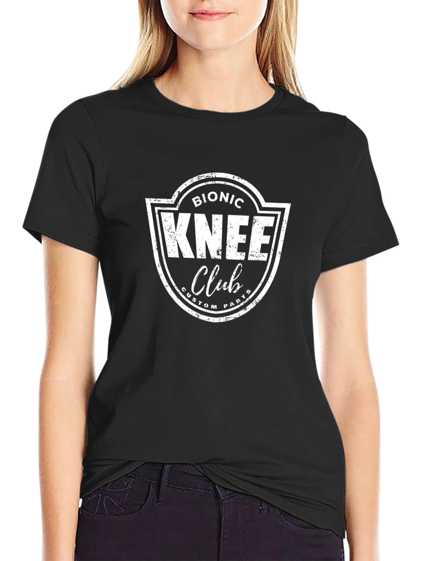 Bionic Knee Club T-Shirt - Custom Parts Tee