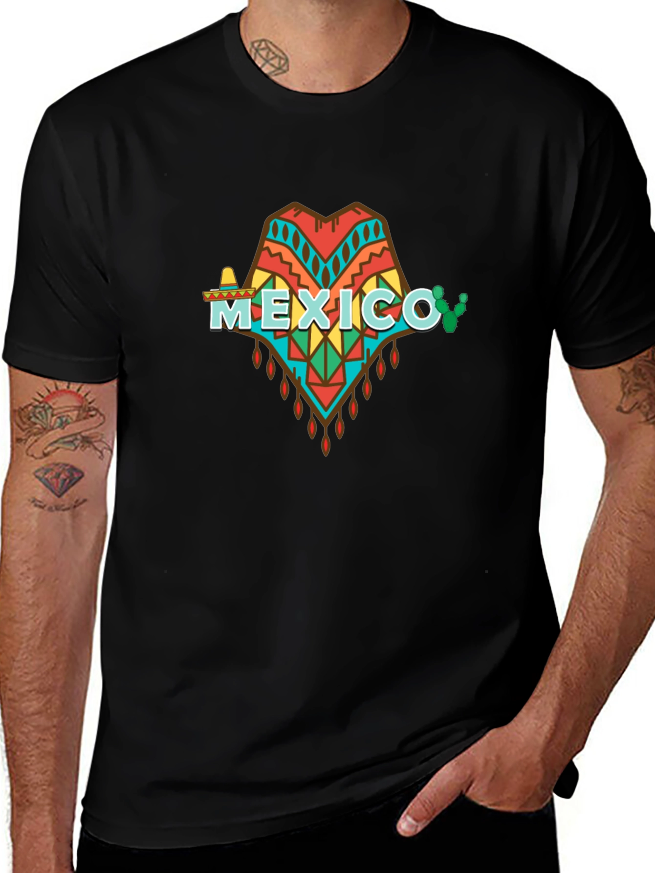 Mexico T-Shirt - Aztec Style