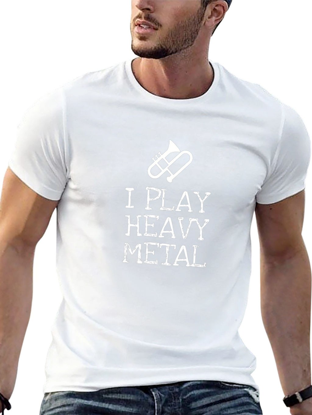 I Play Heavy Metal T-Shirt
