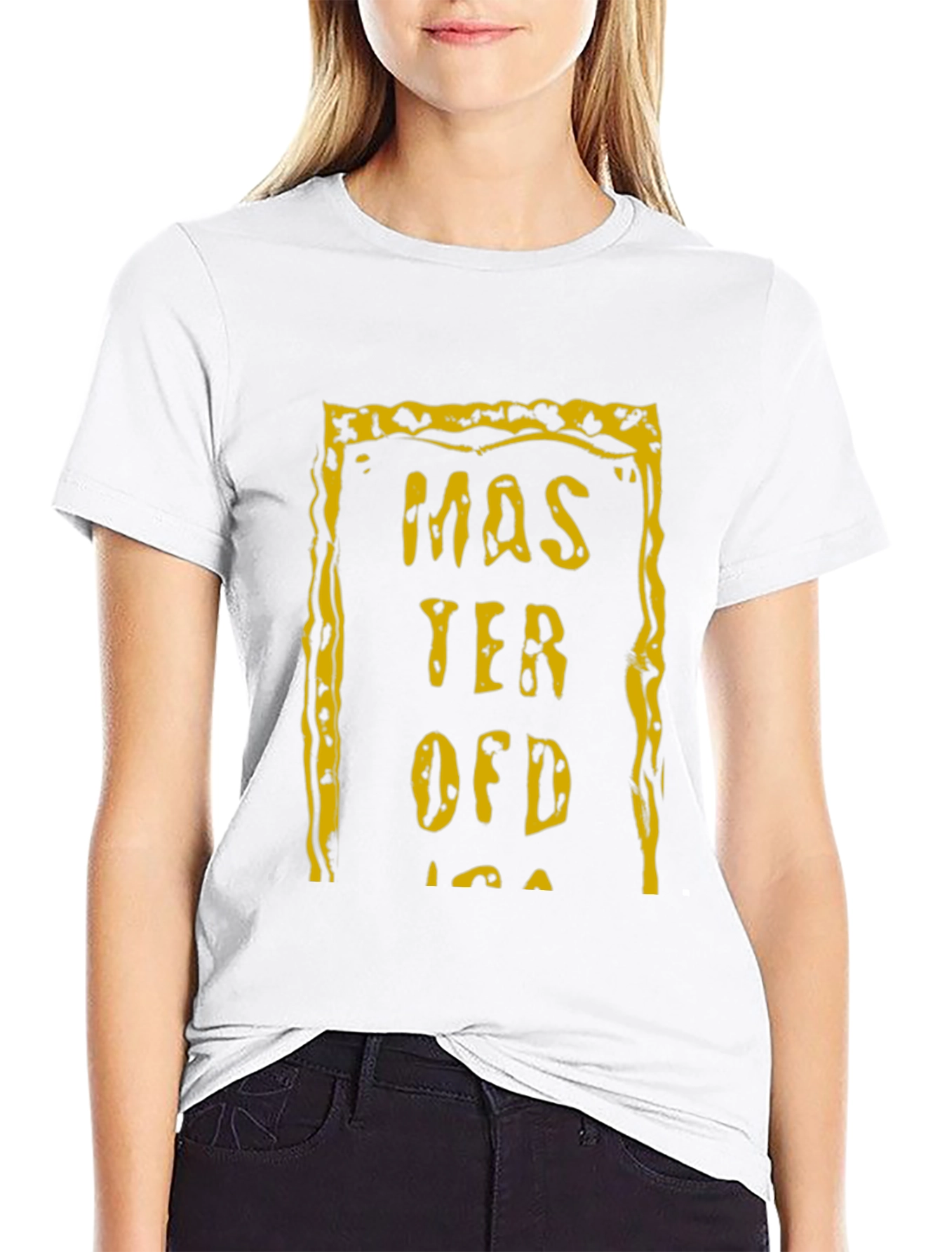 Master of Disaster Black Graphic Tee