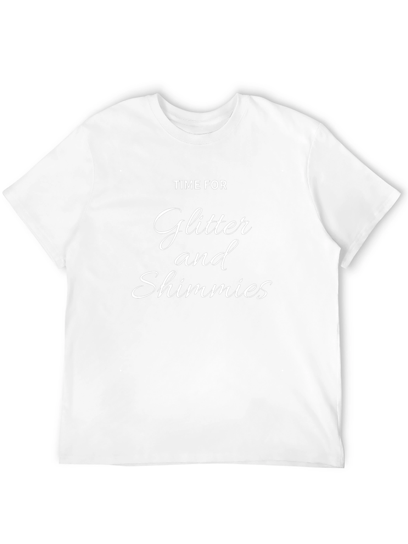 Glitter and Shimmies Black T-Shirt