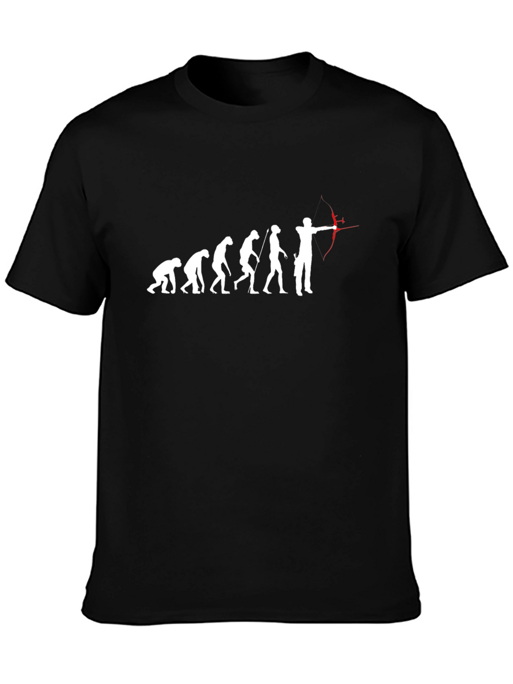 Evolution of Archery T-Shirt - Black
