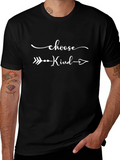 Choose Kind Graphic Tee - Unisex Black T-Shirt