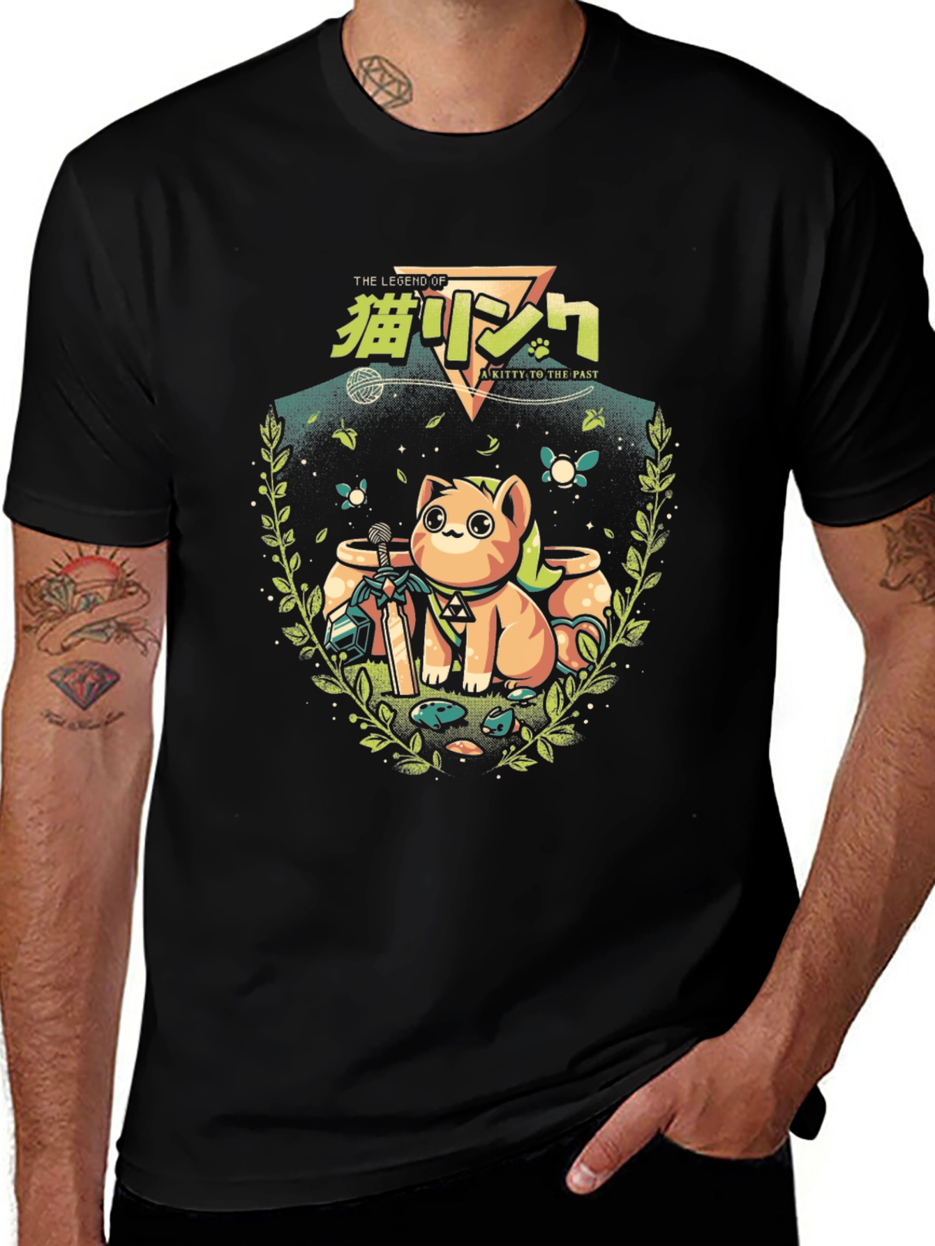 Legend of Zelda Kitty to the Past T-Shirt