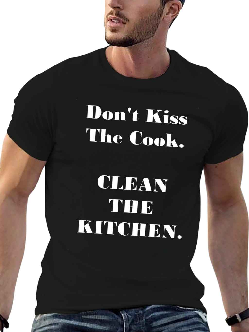 Dont Kiss The Cook Clean The Kitchen Tee