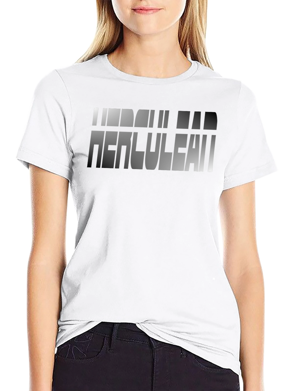 Herculian Dad Graphic Tee - Black Cotton Blend