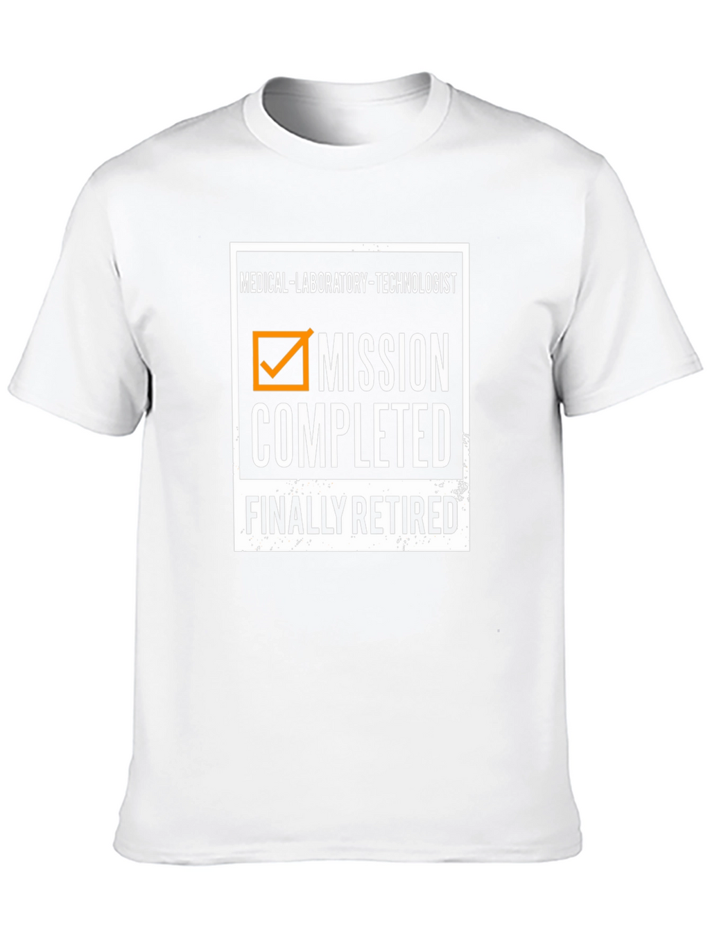 Medical Lab Tech Mission Completed Retired T-Shirt