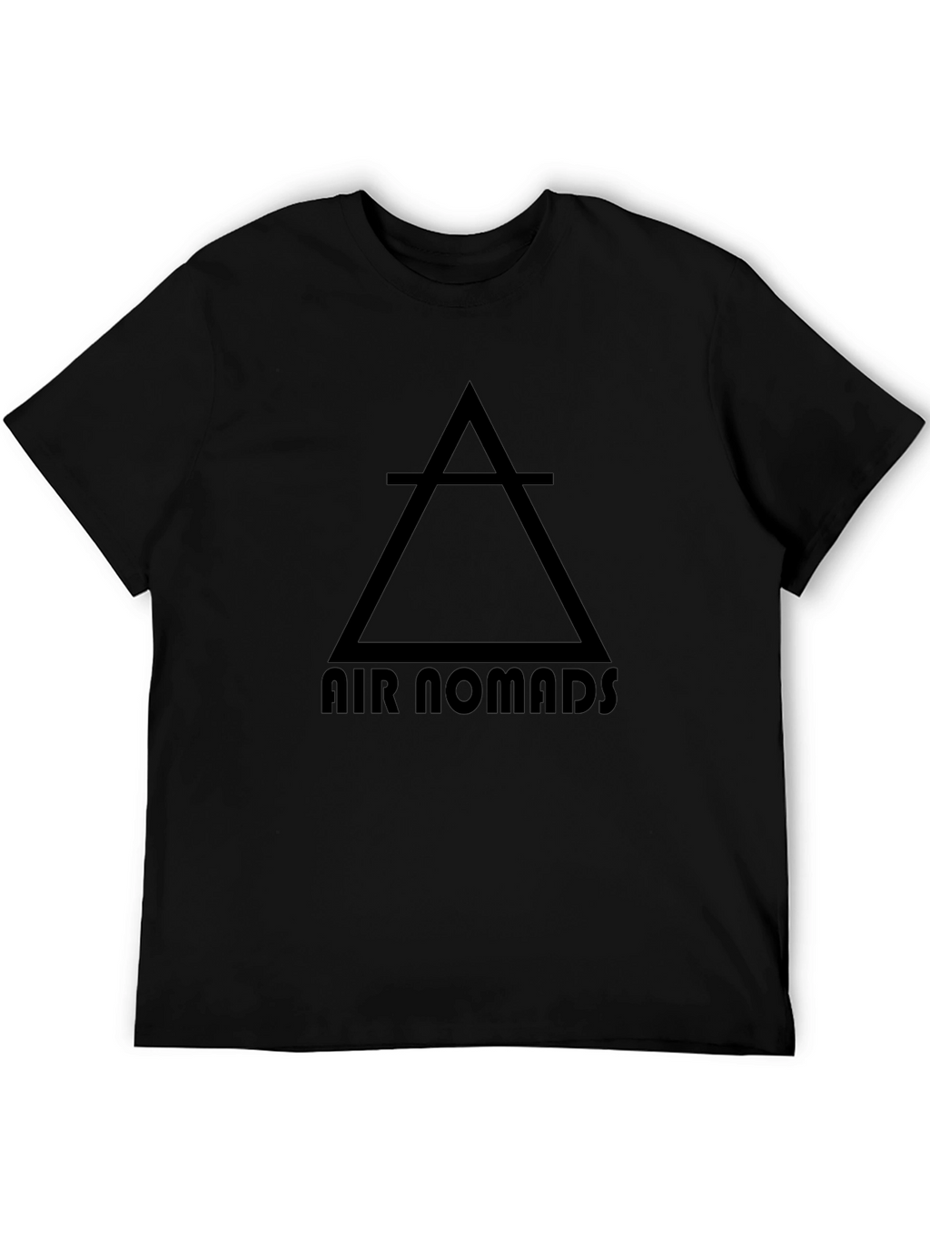 Air Nomads Graphic Tee - Black Cotton Shirt