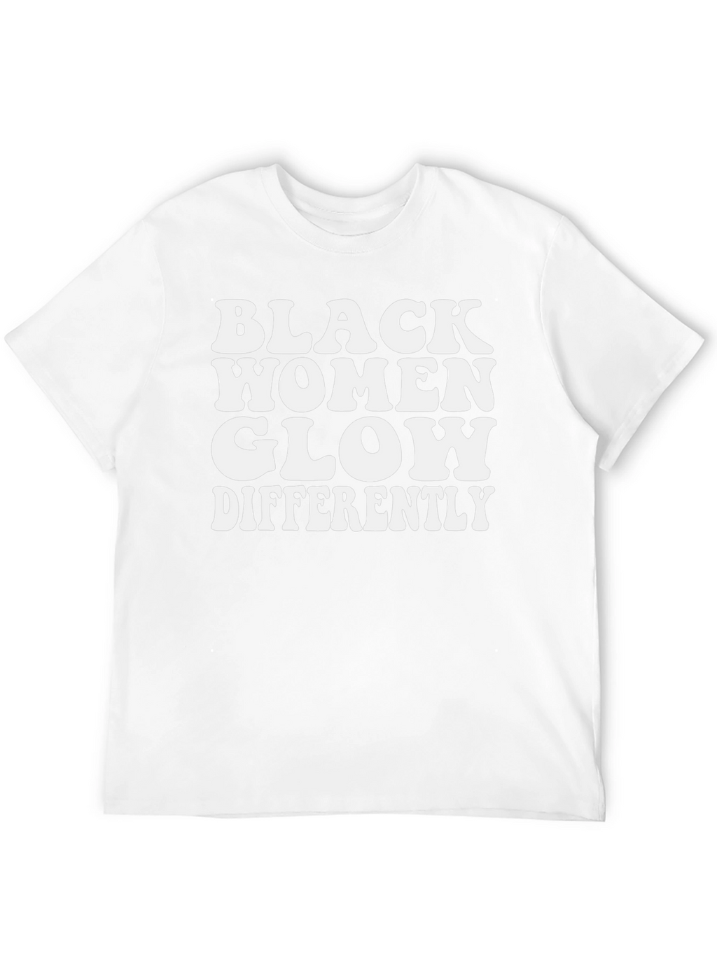 Black Women Glow Differently Graphic Tee