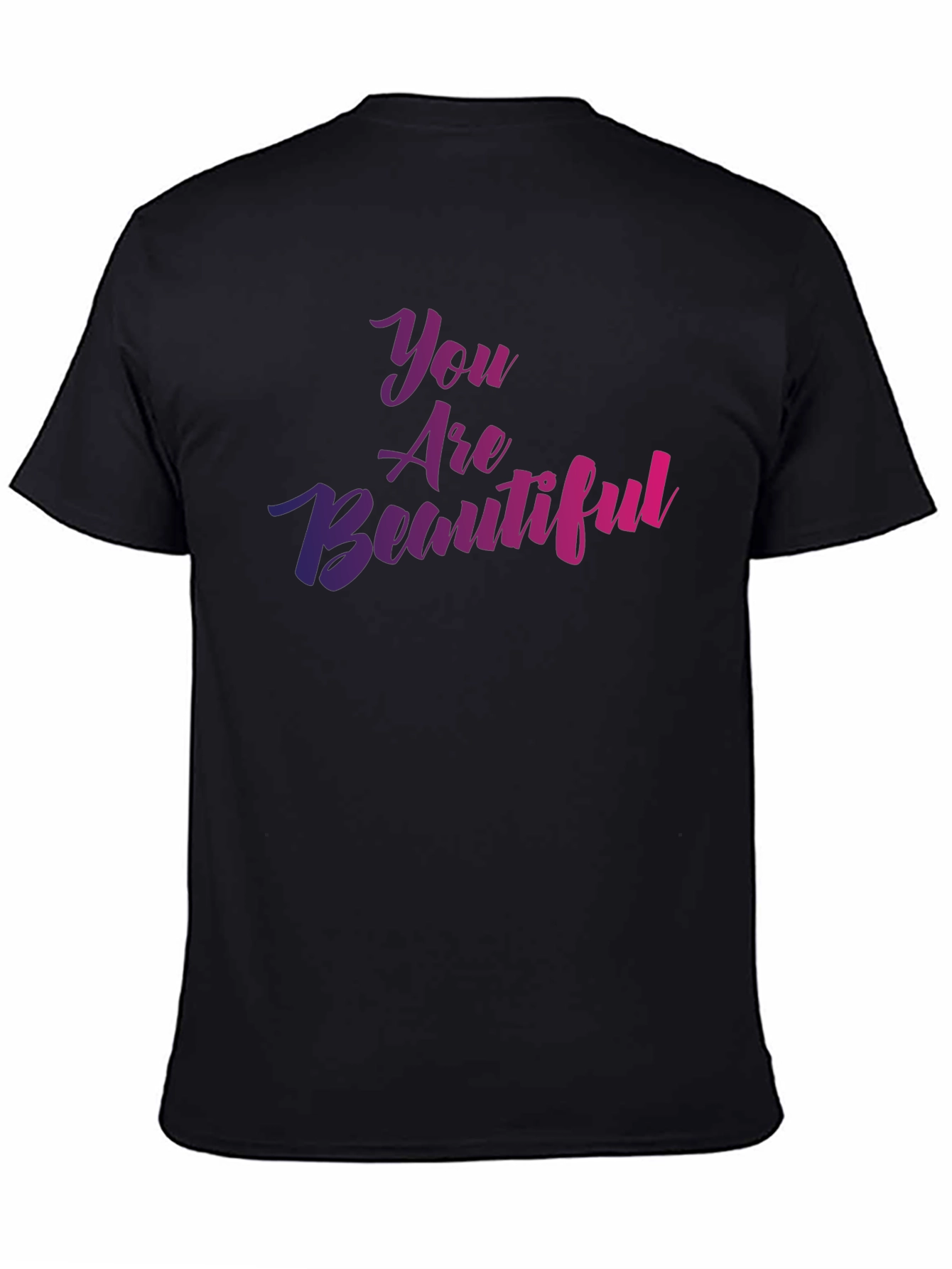 You Are Beautiful Graphic Tee - Trendy Short Sleeve T-Shirt