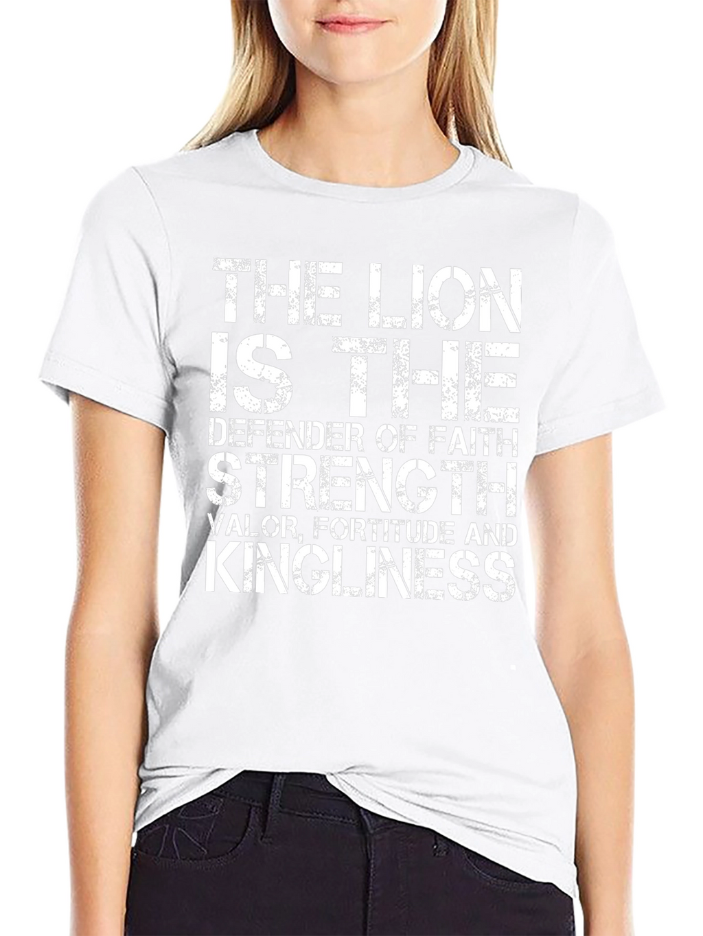 The Lion T-Shirt - Defender of Faith Strength