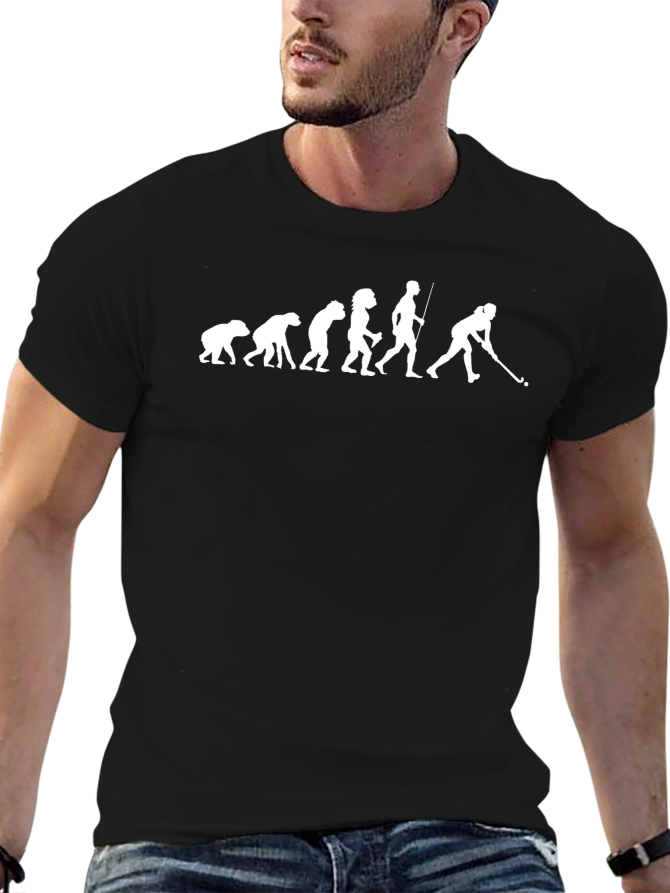 Evolution of Hockey T-Shirt