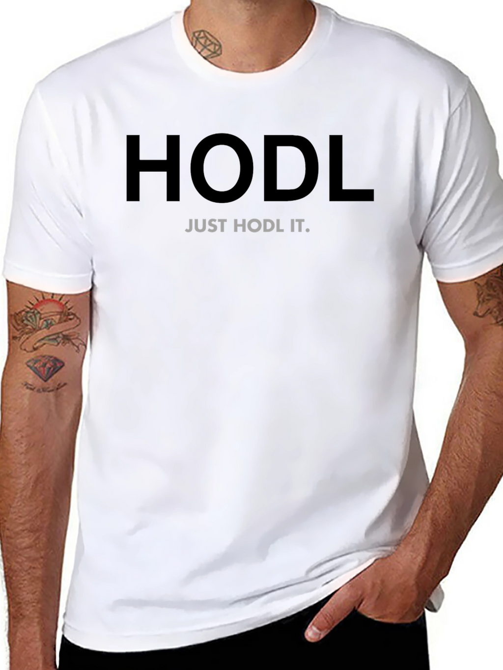 HODL Crypto T-Shirt - Just HODL It!