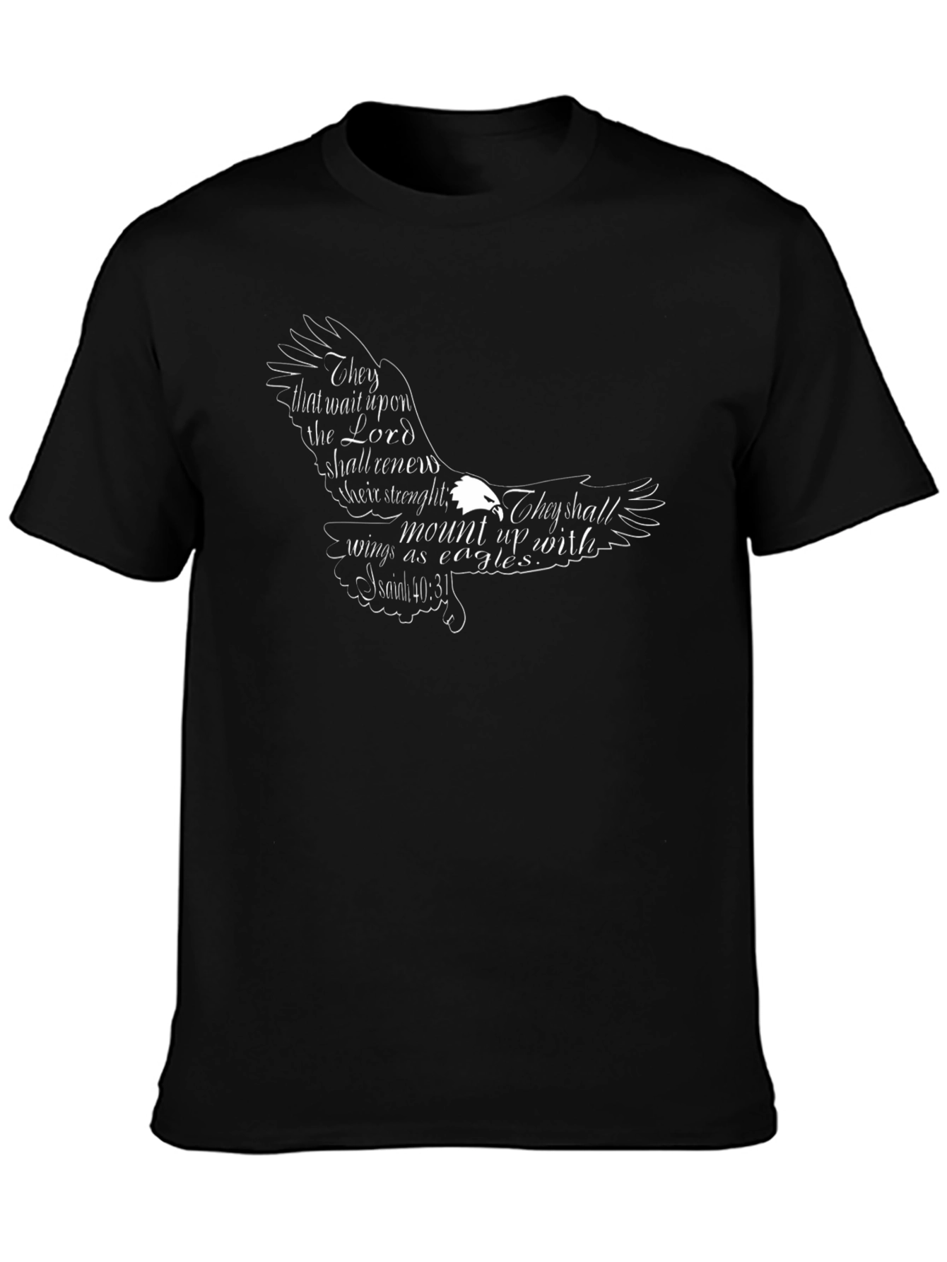 Eagle Wings Isaiah 40:31 T-Shirt