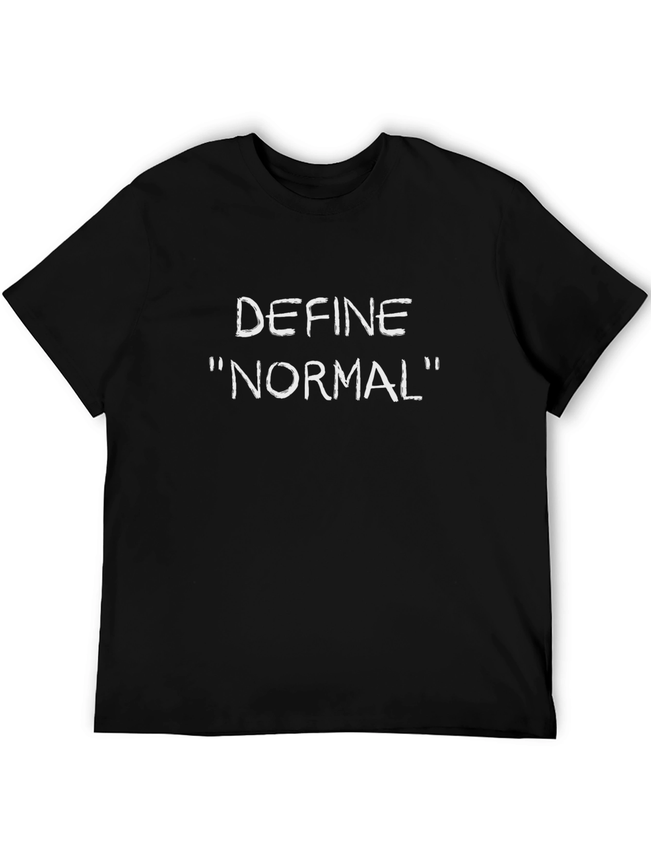 Define Normal Graphic Tee - Unisex Black T-Shirt